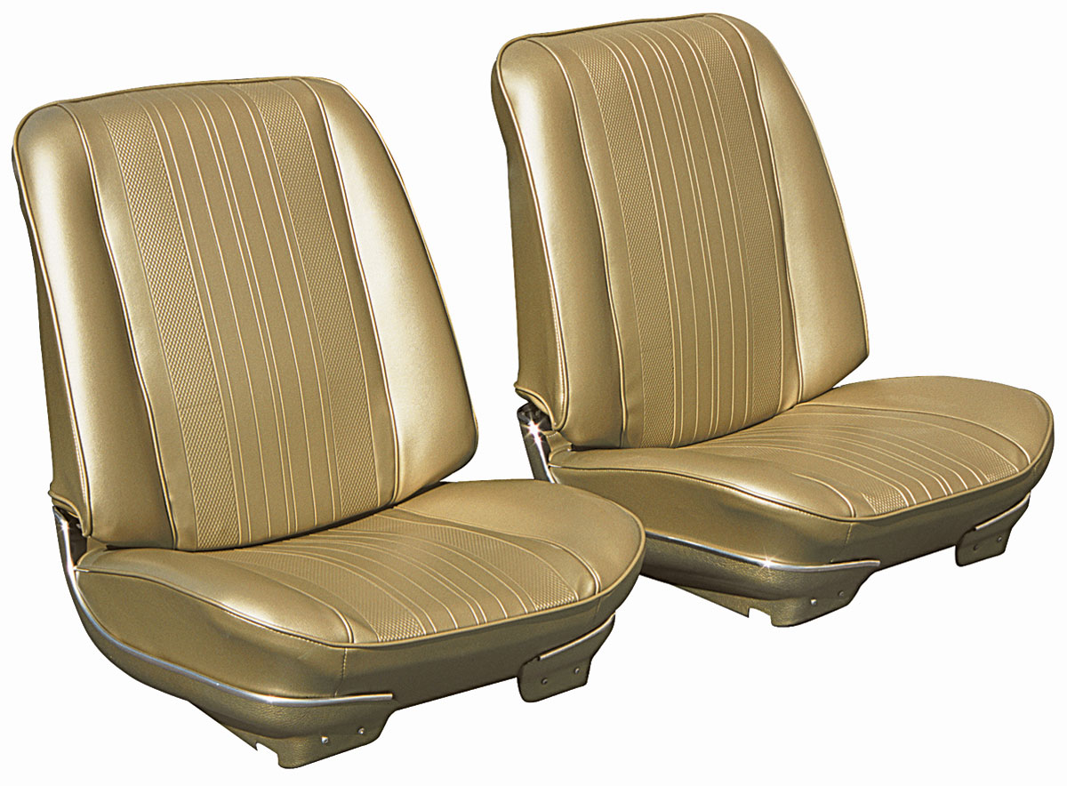 Seat Upholstery, 1970 Chevelle, 4dr Sedan Rear PUI 1 Seat Upholstery, 1970 Chevelle, 4dr Sedan Rear PUI