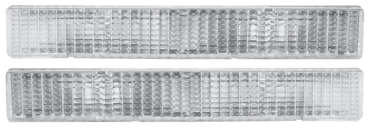 Park/Turn Signal Light Assembly, 1982-87 El Camino/1982-83 Malibu, Pair
