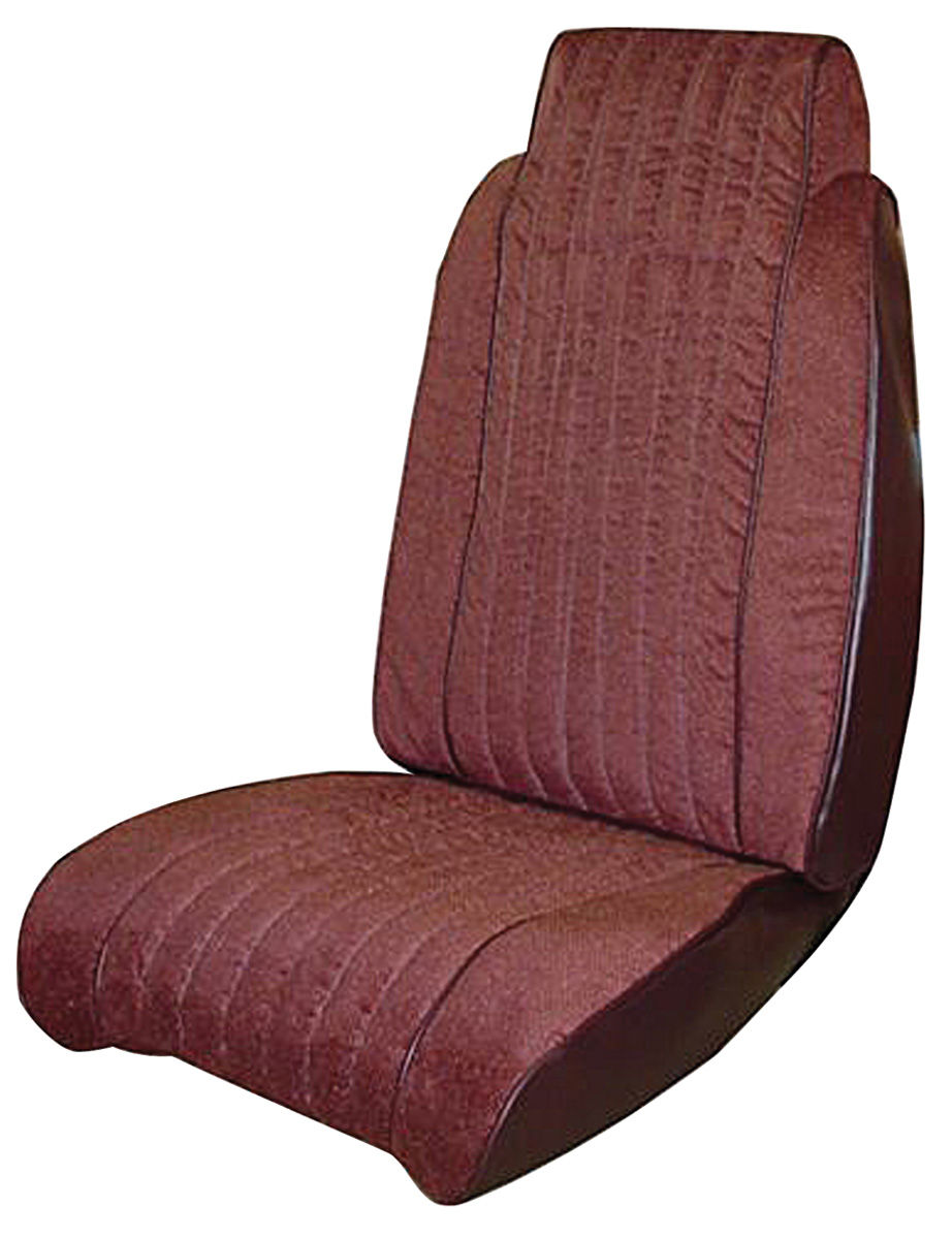 Seat Upholstery Kit, 1981 Malibu, Front Buckets/Coupe Rear 1 Seat Upholstery Kit, 1981 Malibu, Front Buckets/Coupe Rear