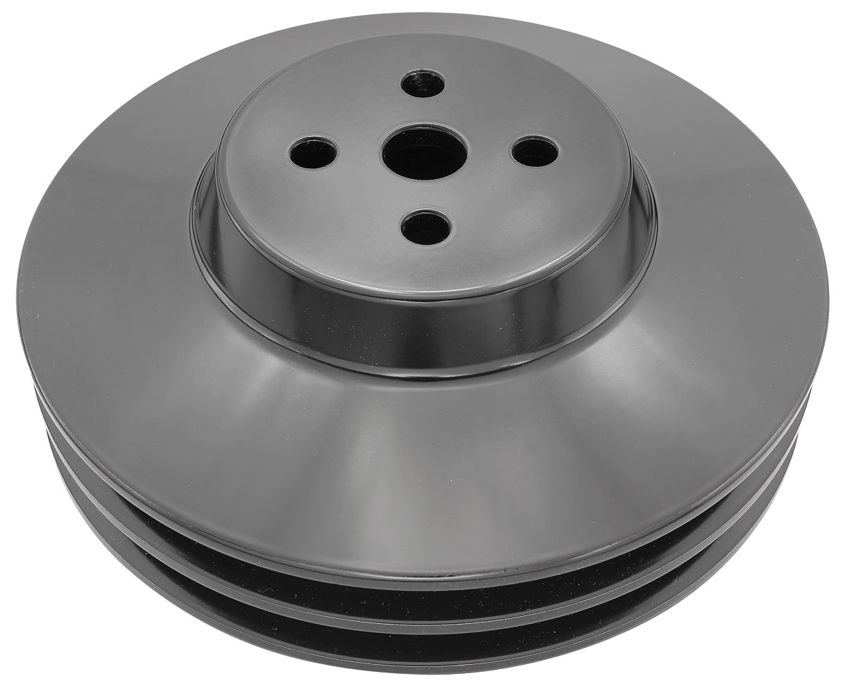 Pulley, Water Pump, Double Groove, Short Water Pump, w/A/C, Buick 400/430/455ci 1 Pulley, Water Pump, Double Groove, Short Water Pump, w/A/C, Buick 400/430/455ci