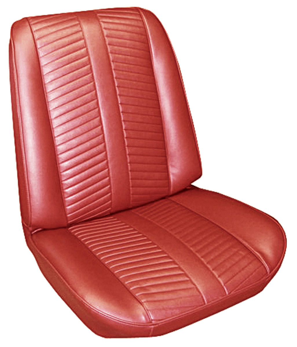Seat Upholstery Kit, 1966 Catalina 2 2, Front Buckets/Convertible Rear 1 Seat Upholstery Kit, 1966 Catalina 2 2, Front Buckets/Convertible Rear