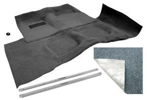 Carpet Kit, Loop, 1959-60 Cadillac, w/Sound Deadener/Sill Plates 1 Carpet Kit, Loop, 1959-60 Cadillac, w/Sound Deadener/Sill Plates