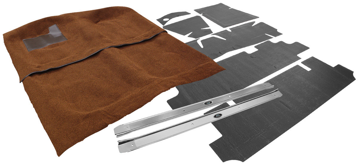 Carpet Kit, Loop, 1959 Bonneville/Catalina, 2dr, HT/Sdn, w/Deadener/Sill Plates 1 Carpet Kit, Loop, 1959 Bonneville/Catalina, 2dr, HT/Sdn, w/Deadener/Sill Plates