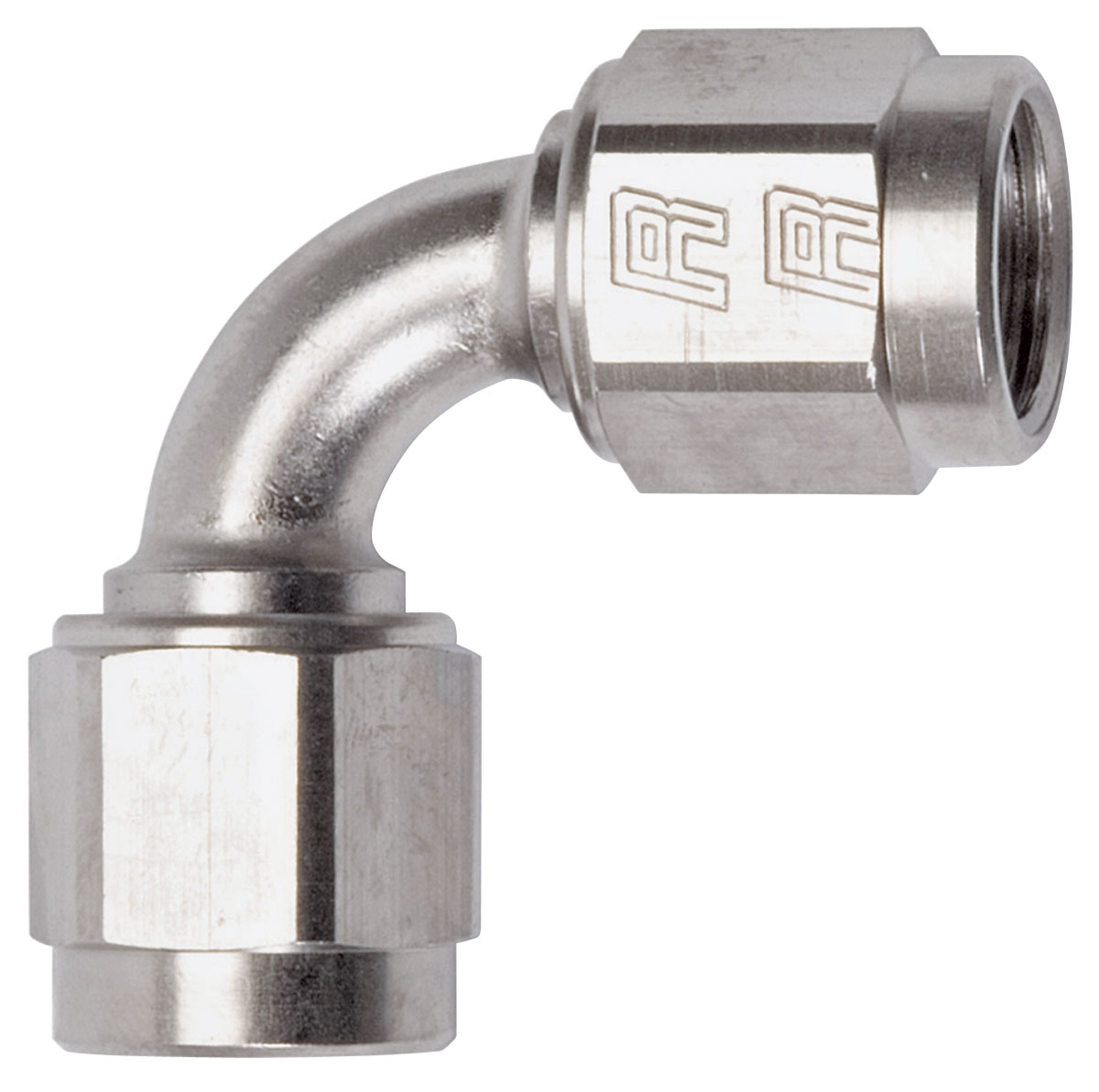 Adapter, Swivel Connector, Russell, -8AN Female, 90 Degree 1 Adapter, Swivel Connector, Russell, -8AN Female, 90 Degree