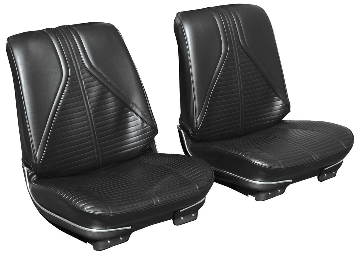 Seat Upholstery Kit, 1967 Skylark, GS Front Split Bench w/ Armrest/HT Rear LEG 1 Seat Upholstery Kit, 1967 Skylark, GS Front Split Bench w/ Armrest/HT Rear LEG