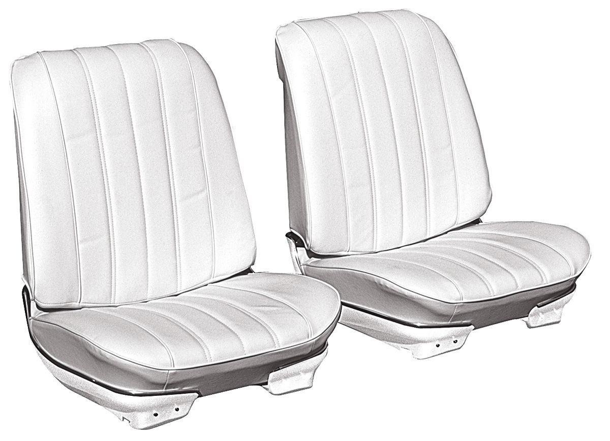 Seat Upholstery Kit, 1966 Chevelle, Front Split Bench/Coupe Rear DI 1 Seat Upholstery Kit, 1966 Chevelle, Front Split Bench/Coupe Rear DI
