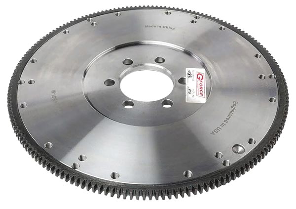 Flywheel, Forged Billet Steel, 64-76 Pontiac, Int-Bal, 166 Teeth, 2pc Seal, 34Lb 1 Flywheel, Forged Billet Steel, 64-76 Pontiac, Int-Bal, 166 Teeth, 2pc Seal, 34Lb