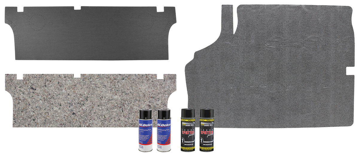 Trunk Area & Mat Restoration Kit, Vinyl, 1970 Chevelle/Monte Carlo 1 Trunk Area & Mat Restoration Kit, Vinyl, 1970 Chevelle/Monte Carlo