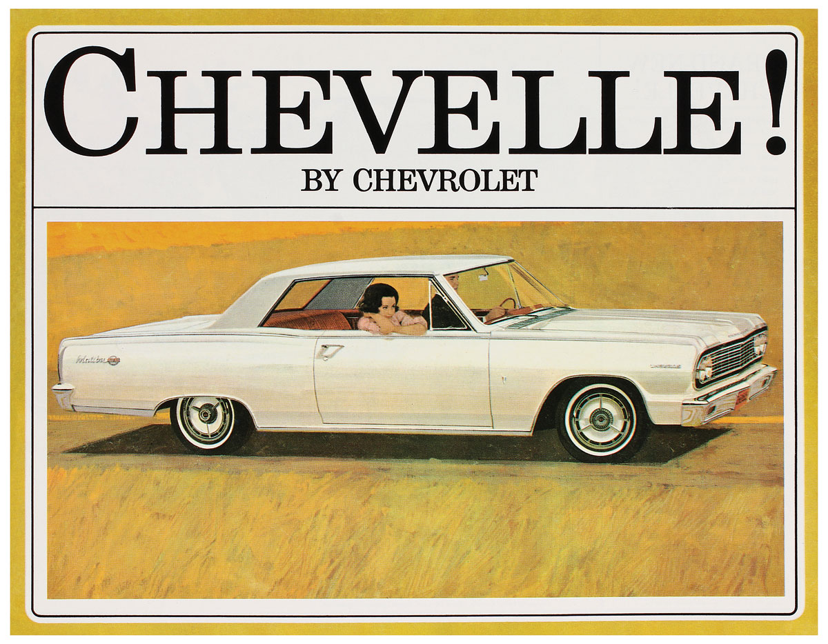 Sales Brochure, Full Color, 1964 Chevelle 1 Sales Brochure, Full Color, 1964 Chevelle