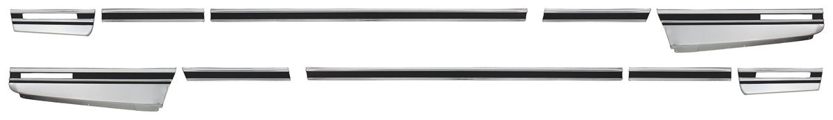 1970-72 Monte Carlo Lower Body Side Moldings 1 1970-72 Monte Carlo Lower Body Side Moldings