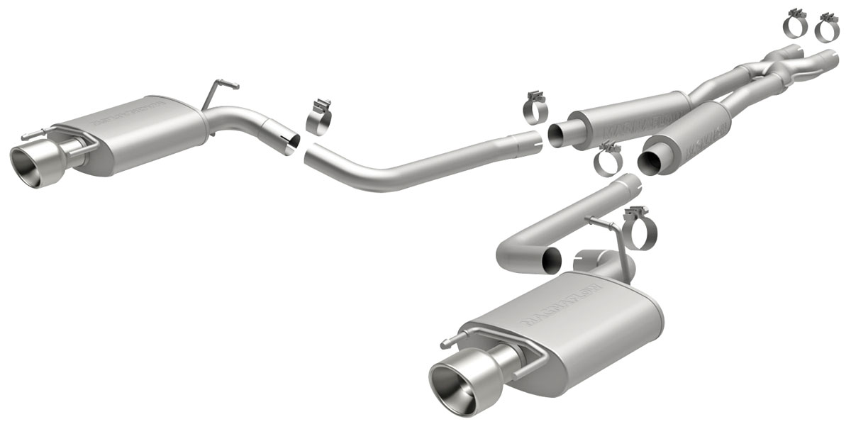 Exhaust System, 2010-14 CTS Sdn 3.0/3.6, Street Srs Cat-Back, Dual Splt Rr. 2.25 1 Exhaust System, 2010-14 CTS Sdn 3.0/3.6, Street Srs Cat-Back, Dual Splt Rr. 2.25