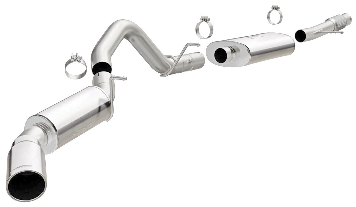 Exhaust System, 2015-20 Escalade ESV, MagnaFlow Cat-Back, Single RH Exit 3.5" 1 Exhaust System, 2015-20 Escalade ESV, MagnaFlow Cat-Back, Single RH Exit 3.5"