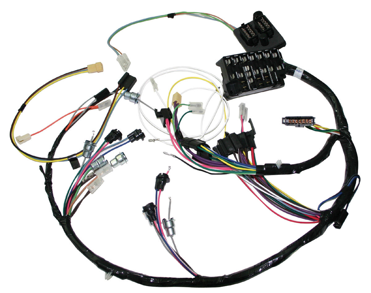 Wiring Harness, Dash, 1964 GTO/Lemans/Tempest, V8, Column Shift Auto/All Manual 1 Wiring Harness, Dash, 1964 GTO/Lemans/Tempest, V8, Column Shift Auto/All Manual