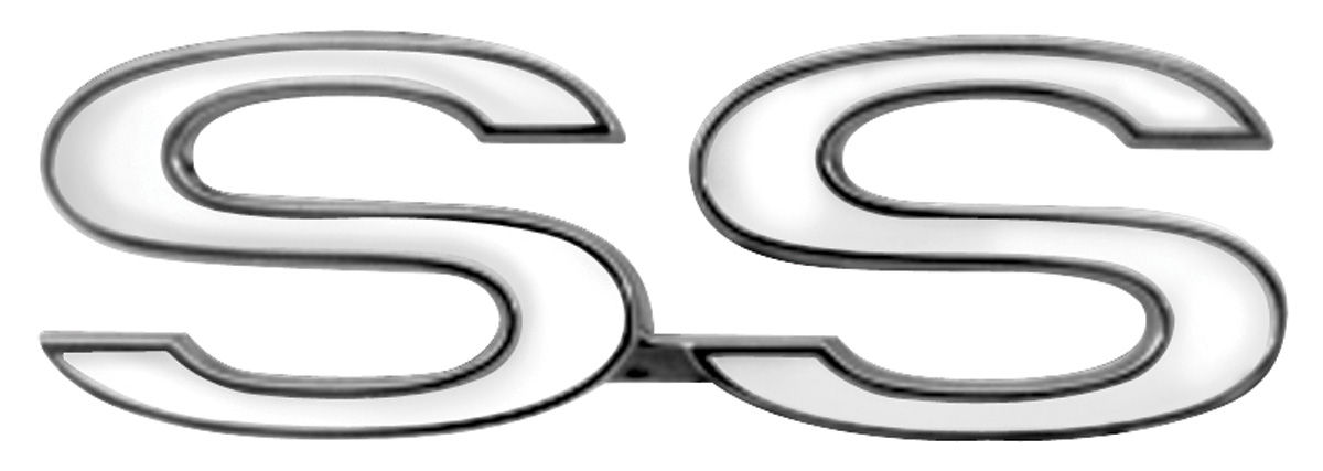Emblem, Fender, 1973-74 Chevelle/El Camino, SS 1 Emblem, Fender, 1973-74 Chevelle/El Camino, SS