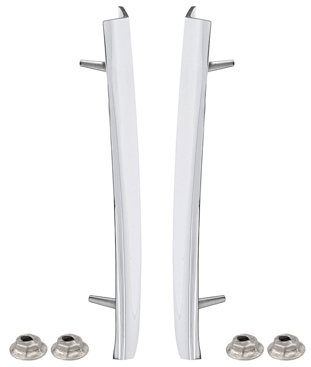 Molding, Corner Tail Lamp, 1968-72 El Camino, Pair 1 Molding, Corner Tail Lamp, 1968-72 El Camino, Pair