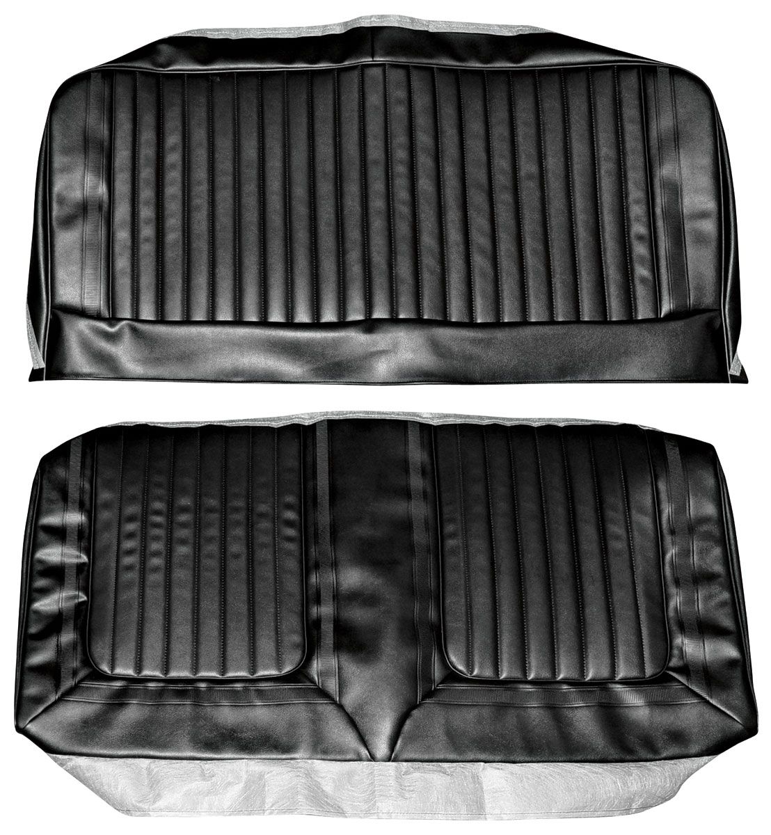 Seat Upholstery, 1969 Skylark, Custom/GS Hardtop Rear PUI 1 Seat Upholstery, 1969 Skylark, Custom/GS Hardtop Rear PUI