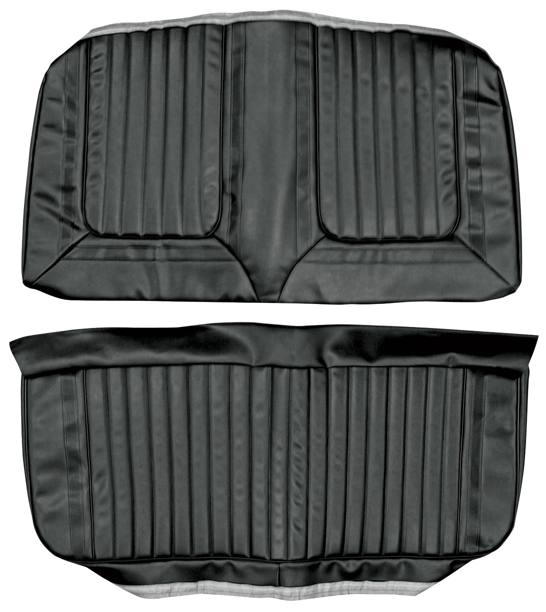 Seat Upholstery, 1969 Skylark, Custom/GS Convertible Rear LEG 1 Seat Upholstery, 1969 Skylark, Custom/GS Convertible Rear LEG