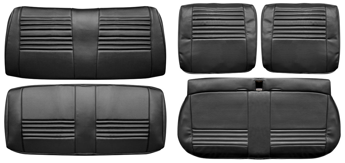 Seat Upholstery Kit, 1967 Chevelle/Beaumont, Frt Split Bench/Convertible RearPUI 1 Seat Upholstery Kit, 1967 Chevelle/Beaumont, Frt Split Bench/Convertible RearPUI