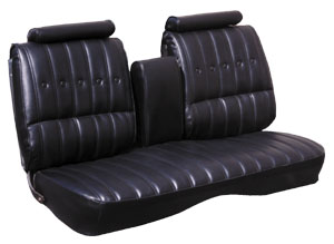 Seat Upholstery Kit, 1974-77 Malibu/Laguna, Front Solid Bench/Coupe Rear 1 Seat Upholstery Kit, 1974-77 Malibu/Laguna, Front Solid Bench/Coupe Rear