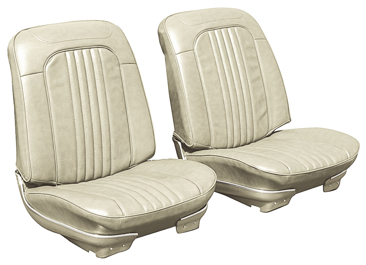Seat Upholstery, 1971-72 Chevelle, Front Buckets PUI 1 Seat Upholstery, 1971-72 Chevelle, Front Buckets PUI