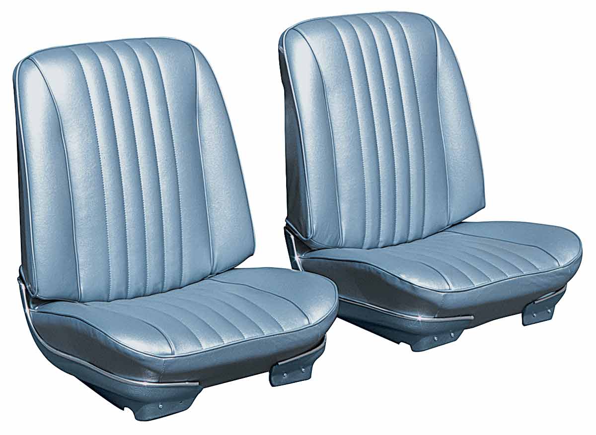 Seat Upholstery, 1968 Chevelle/El Camino, Front Buckets DI 1 Seat Upholstery, 1968 Chevelle/El Camino, Front Buckets DI