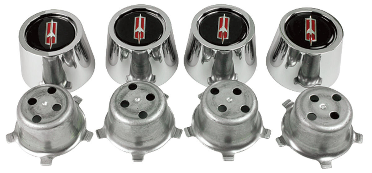 Center Cap Kit, SS1, 1966-72 Oldsmobile 1 Center Cap Kit, SS1, 1966-72 Oldsmobile