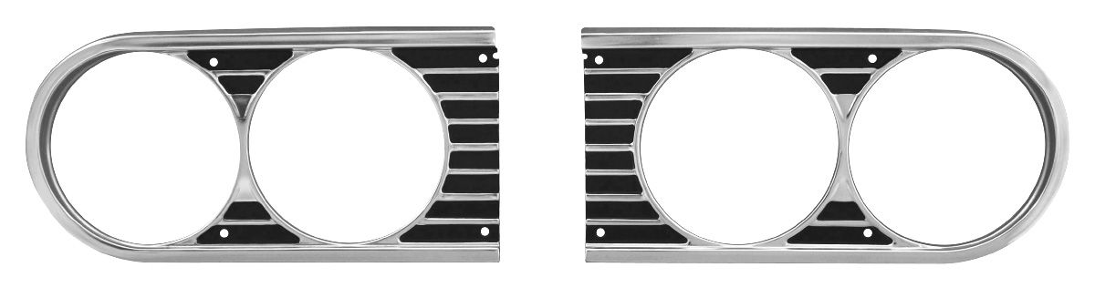 Headlamp Bezels, 1964 Chevelle/El Camino, Pair 1 Headlamp Bezels, 1964 Chevelle/El Camino, Pair
