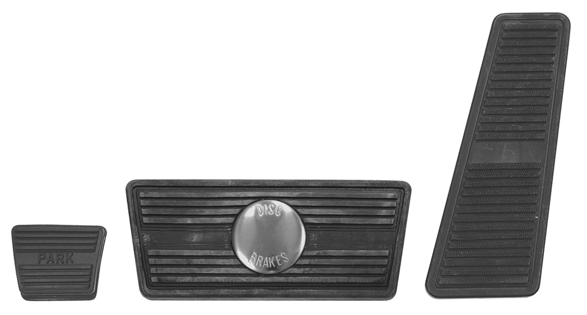 Pedal Pad, KIT, 1968-72 Cutlass/Skylark, Auto. Trans., Disc 1 Pedal Pad, KIT, 1968-72 Cutlass/Skylark, Auto. Trans., Disc