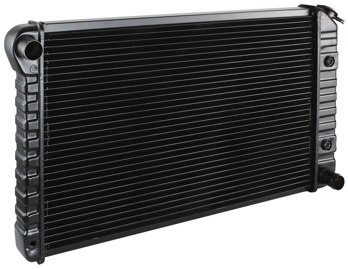 Radiator, Std Core, 1978-79 G-Body V8 w/o AC, 26" Wide, 2-3/4" RH, 2" LH Mounts 1 Radiator, Std Core, 1978-79 G-Body V8 w/o AC, 26" Wide, 2-3/4" RH, 2" LH Mounts