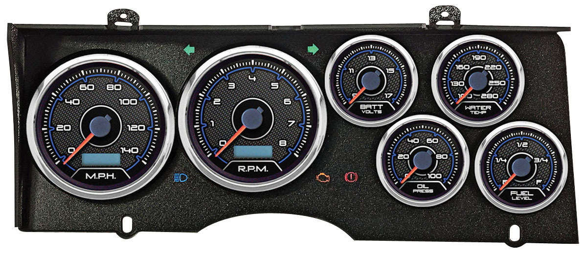 Gauge Conversion, NVU, CFR, 1978-81 Chevrolet, Sweep Dash 1 Gauge Conversion, NVU, CFR, 1978-81 Chevrolet, Sweep Dash