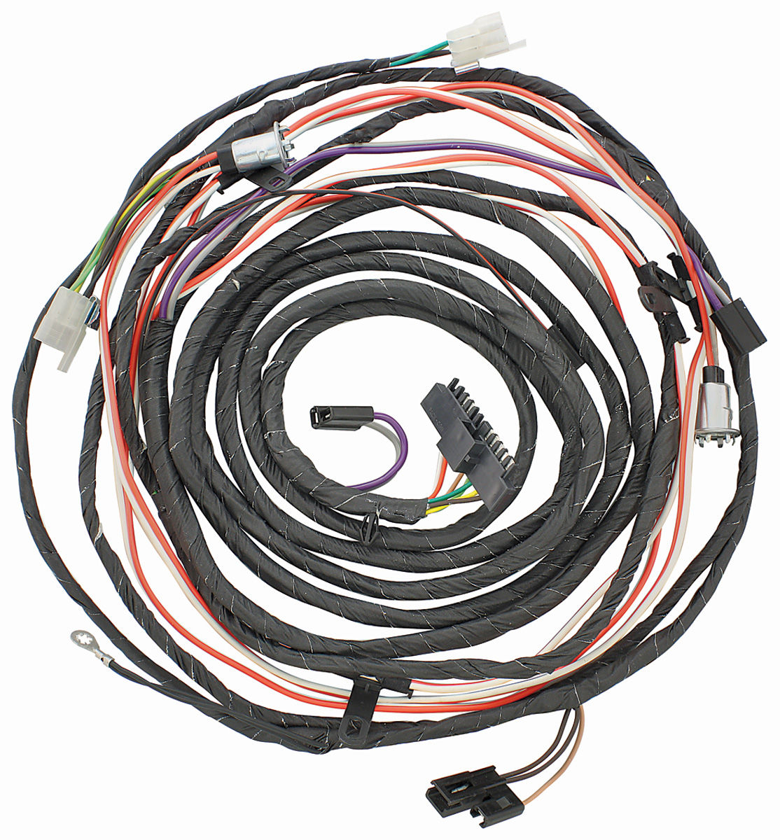 Wiring Harness, Rear Light Intermediate, 1972 GTO/Lem./Temp., Conv., Belt Warn. 1 Wiring Harness, Rear Light Intermediate, 1972 GTO/Lem./Temp., Conv., Belt Warn.