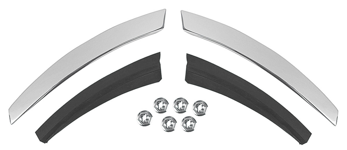 Molding, Fender, 1970-72 Cutlass, Rear Edge 1 Molding, Fender, 1970-72 Cutlass, Rear Edge