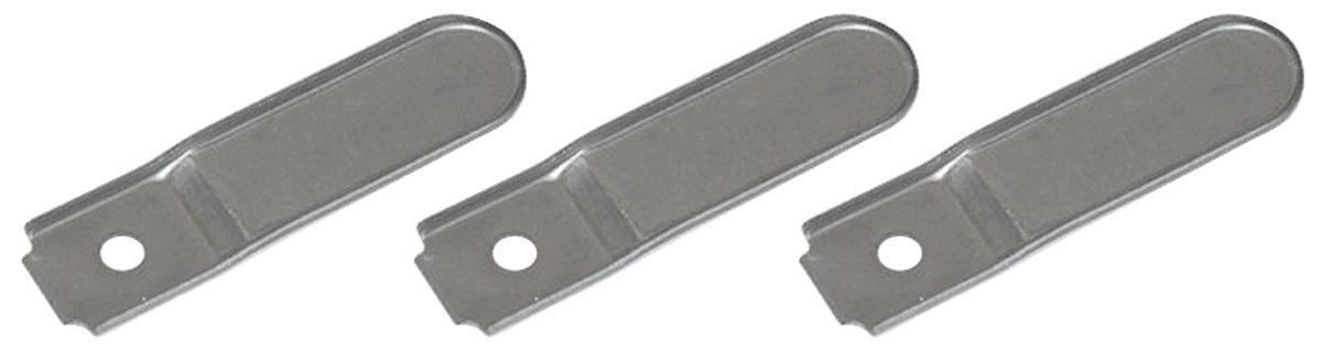 Hold Downs, Floor Wiring, 1964-72 A-Body, 3pcs 1 Hold Downs, Floor Wiring, 1964-72 A-Body, 3pcs