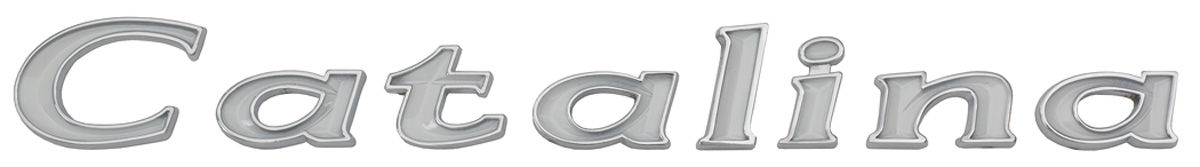 Emblem, Fender, 1967-68 Catalina Letters 1 Emblem, Fender, 1967-68 Catalina Letters