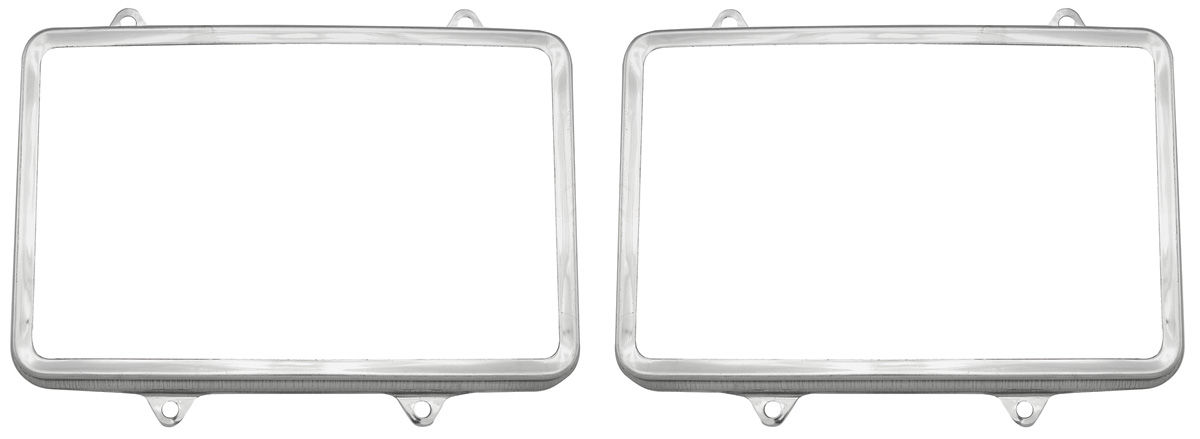 Retaining Ring, Headlight, 4 Headlight System, 1976-88, Pair 1 Retaining Ring, Headlight, 4 Headlight System, 1976-88, Pair