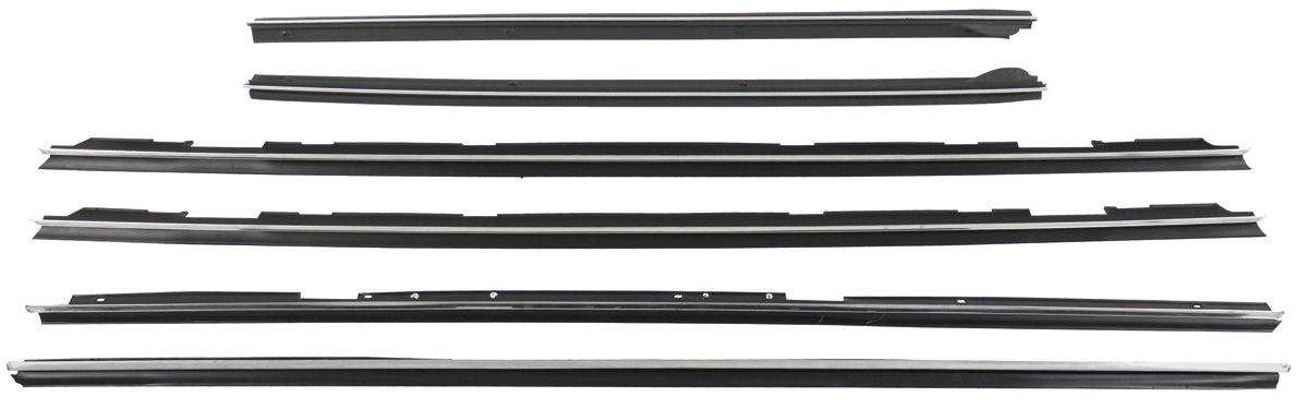 Window Felts, 78-81 Malibu, Coupe, 6 Pieces 1 Window Felts, 78-81 Malibu, Coupe, 6 Pieces