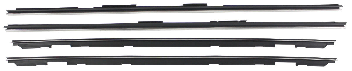 Window Felts, 78-87 El Camino, 4 pieces, Original Style 1 Window Felts, 78-87 El Camino, 4 pieces, Original Style