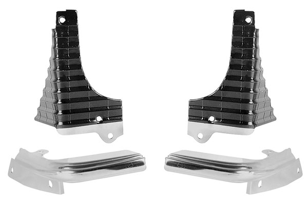 Grille Extension, 1968 Chevelle/El Camino, Kit w/Lower Moldings 1 Grille Extension, 1968 Chevelle/El Camino, Kit w/Lower Moldings