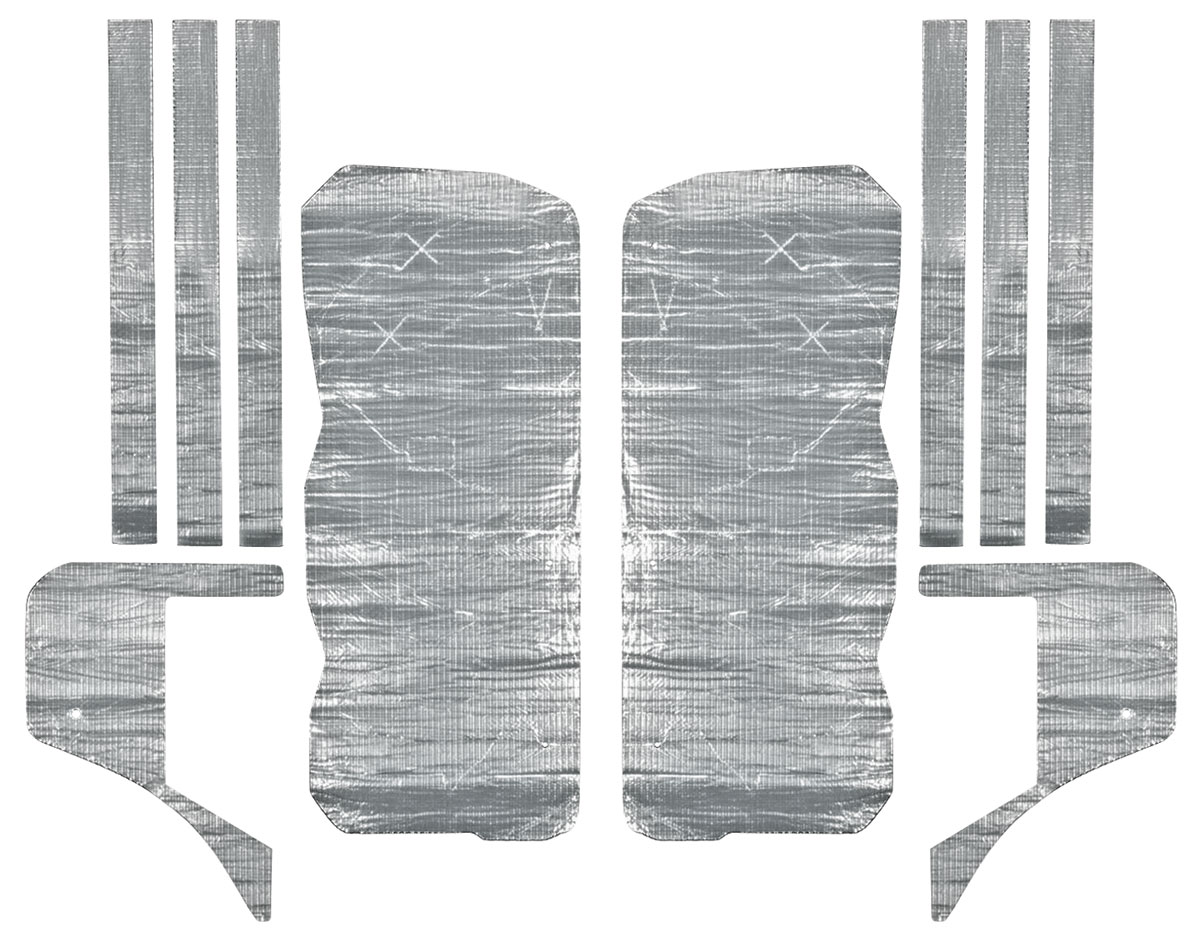 Sound Deadener, Flatline Barriers, Door Set, 1978-88 G-Body 2-Door 1 Sound Deadener, Flatline Barriers, Door Set, 1978-88 G-Body 2-Door