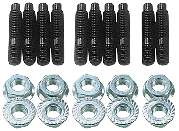 Studs, Valve Cover, Milodon, Set of 10 1 Studs, Valve Cover, Milodon, Set of 10