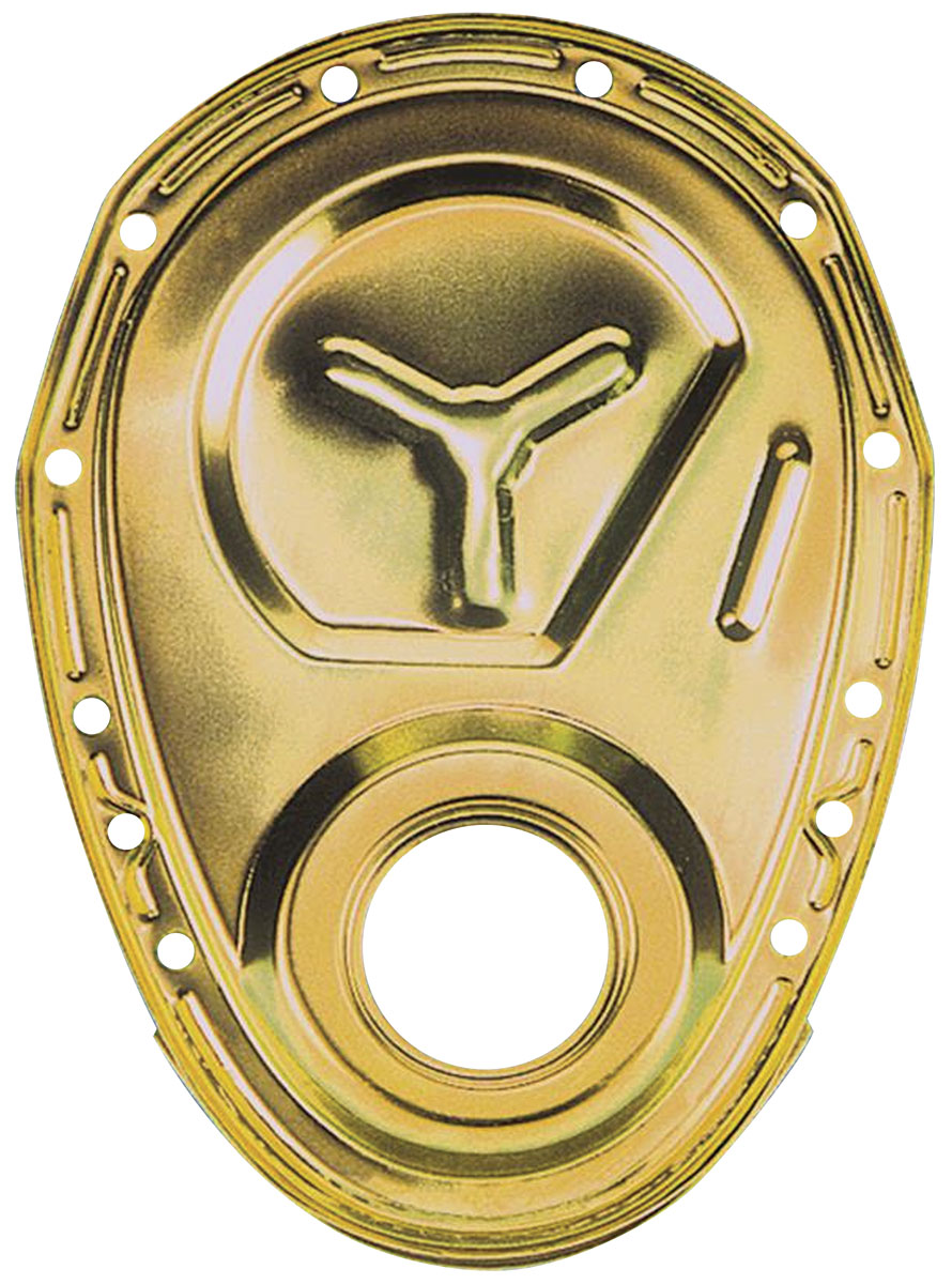 Timing Cover, Milodon, Small Block, Steel, Reinforced Cam Thrust 1 Timing Cover, Milodon, Small Block, Steel, Reinforced Cam Thrust