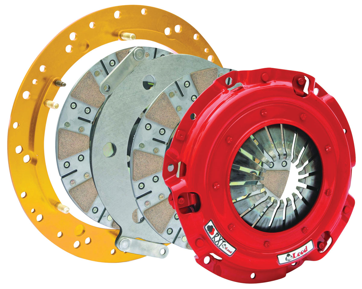 Clutch Assembly, McLeod RXT Twin Ceramic Disc, 6 Bolt Crank, 1000 HP 1 Clutch Assembly, McLeod RXT Twin Ceramic Disc, 6 Bolt Crank, 1000 HP