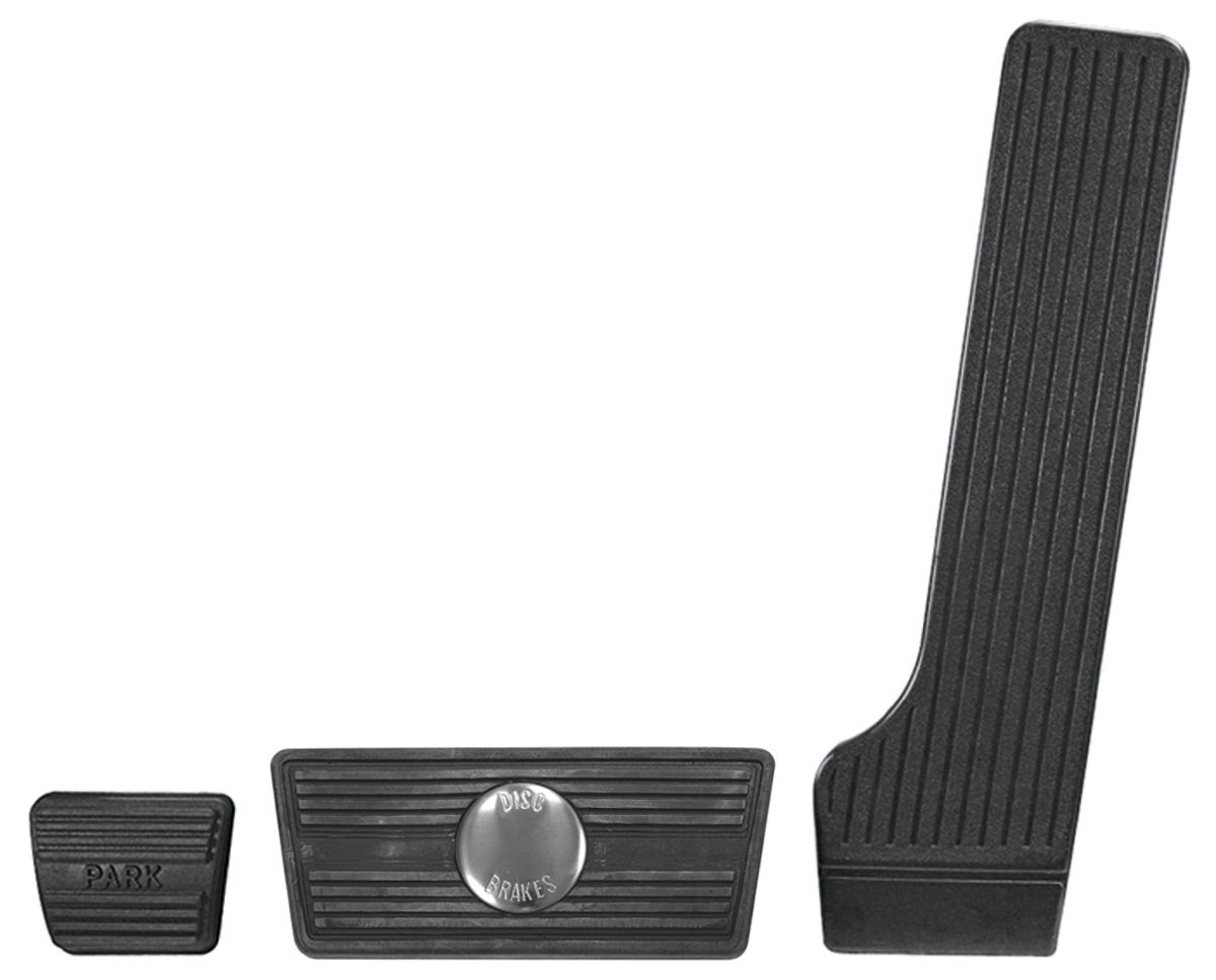 Pedal Pad, KIT, 1964-67 Chevelle/El Camino/Skylark, Auto Trans., Disc 1 Pedal Pad, KIT, 1964-67 Chevelle/El Camino/Skylark, Auto Trans., Disc