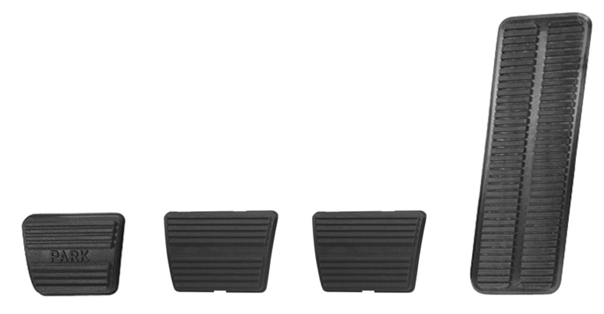 Pedal Pad, KIT, 1968-72 Chevelle/El Camino/Skylark, 4 Speed, Drum 1 Pedal Pad, KIT, 1968-72 Chevelle/El Camino/Skylark, 4 Speed, Drum
