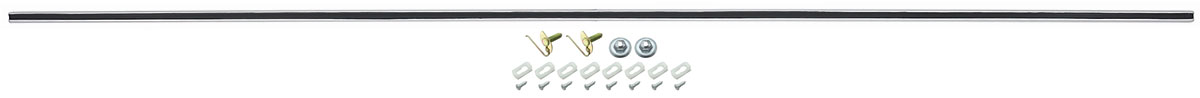 Molding, Tailgate, 1968-69 El Camino, Lower 1 Molding, Tailgate, 1968-69 El Camino, Lower
