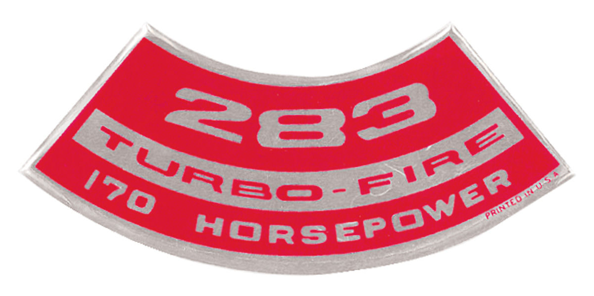 Decal, Air Cleaner, 1964-77 Chevelle/El Camino/Monte Carlo, 400 Turbo-Fire 300HP 1 Decal, Air Cleaner, 1964-77 Chevelle/El Camino/Monte Carlo, 400 Turbo-Fire 300HP