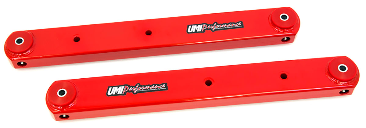 Trailing Arms, UMI Perf., 1978-88 G-Body, Non-Adjustable Fully Boxed Lowers 1 Trailing Arms, UMI Perf., 1978-88 G-Body, Non-Adjustable Fully Boxed Lowers