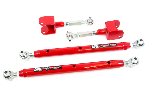 Trailing Arms, UMI, 1978-88 G-Body, Double Adjust Uppr/Lowr, Double QA1 Rod Ends 1 Trailing Arms, UMI, 1978-88 G-Body, Double Adjust Uppr/Lowr, Double QA1 Rod Ends
