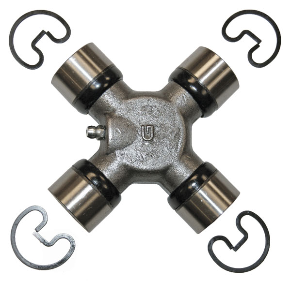 U-Joint, Greaseable, Rear Shaft All Joints, w/Outside Snap Rings 1 U-Joint, Greaseable, Rear Shaft All Joints, w/Outside Snap Rings