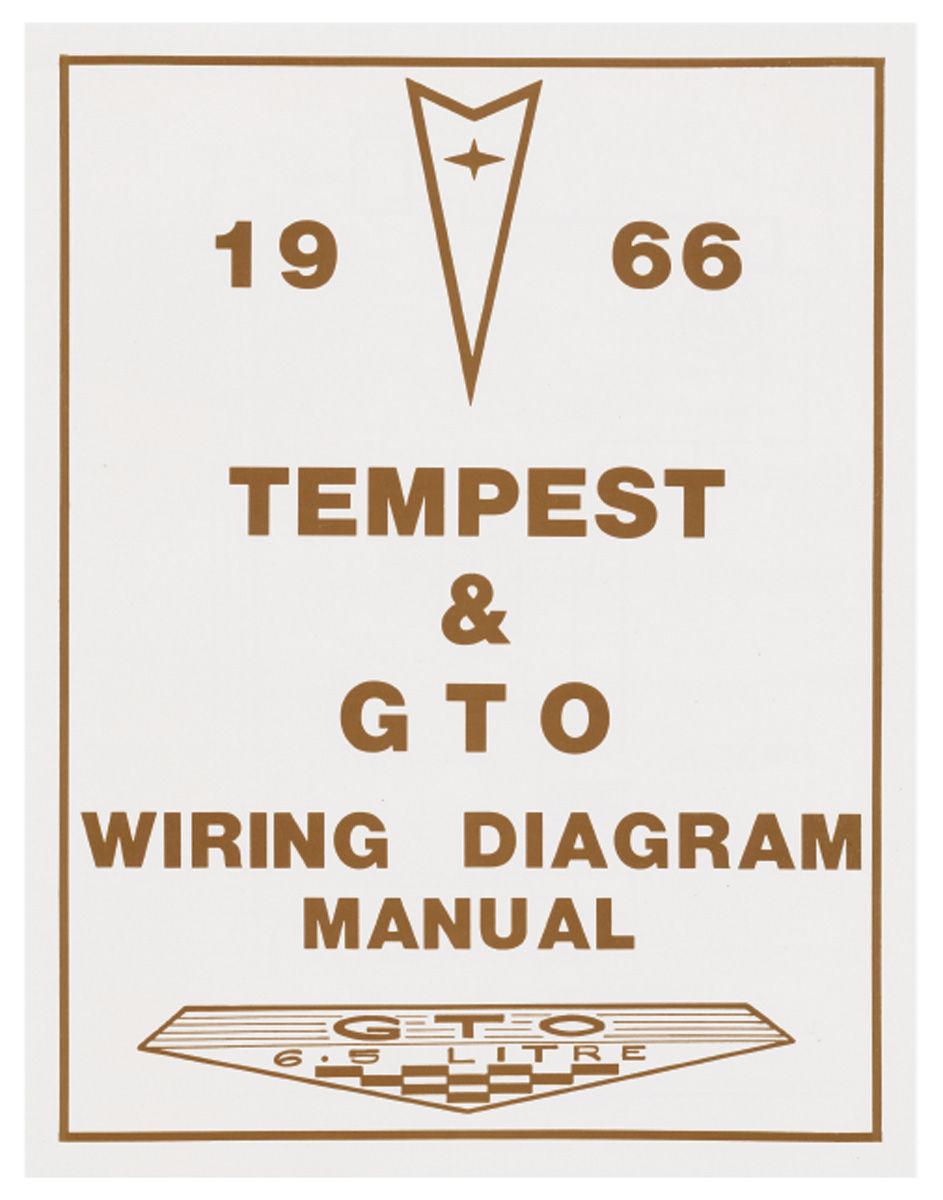 Wiring Diagram Manual, 1966 Pontiac A-Body, Complete Chassis 1 Wiring Diagram Manual, 1966 Pontiac A-Body, Complete Chassis